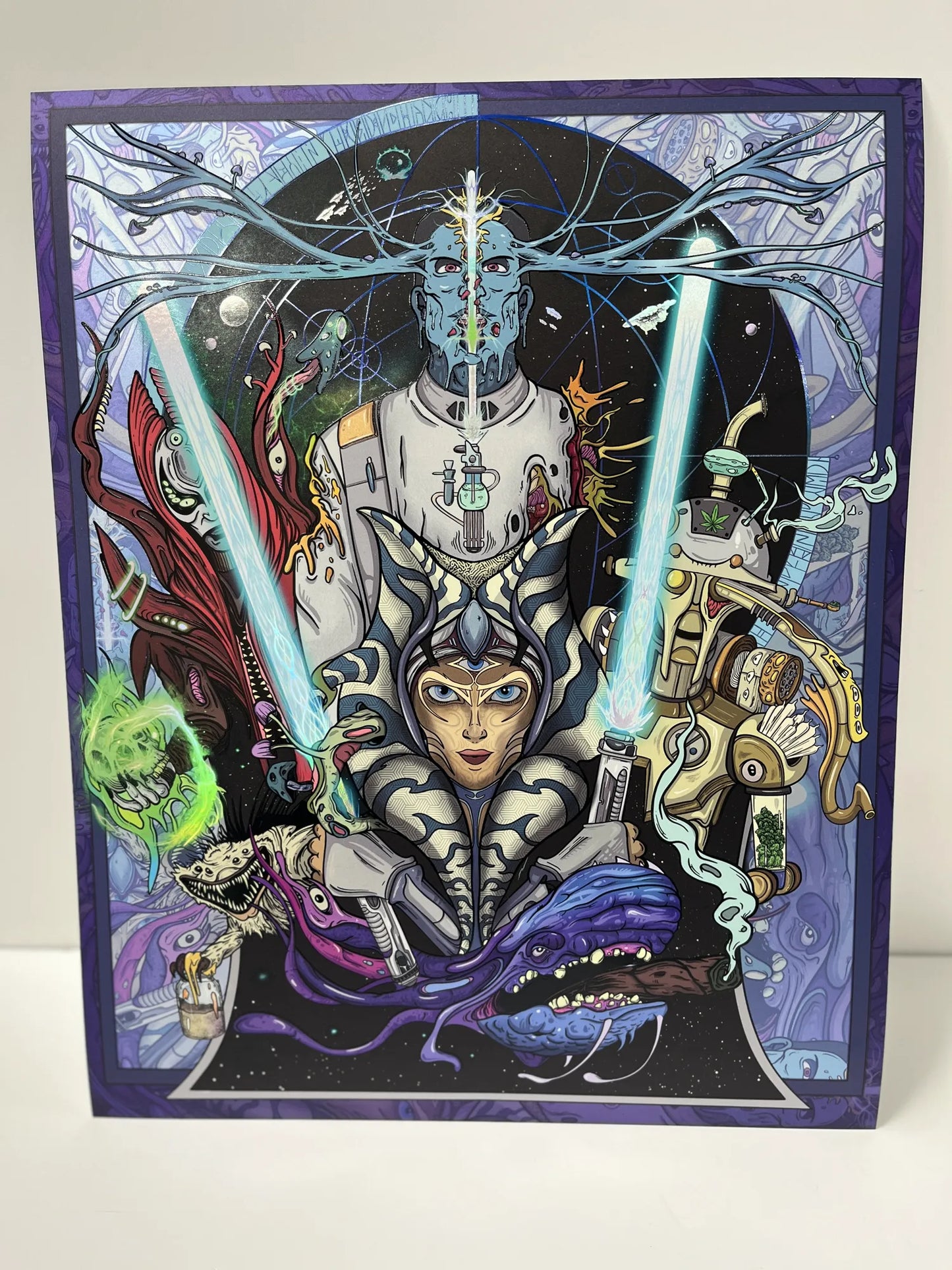 Ashoka Limited Edition 16"x20" Holofoil Print