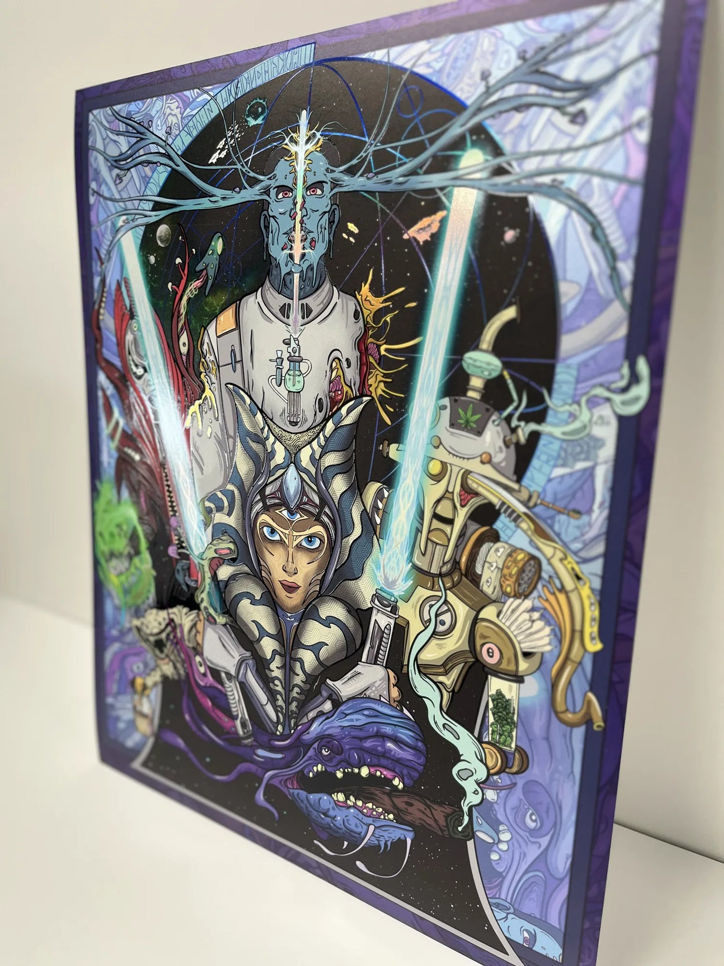 Ashoka Limited Edition 16"x20" Holofoil Print