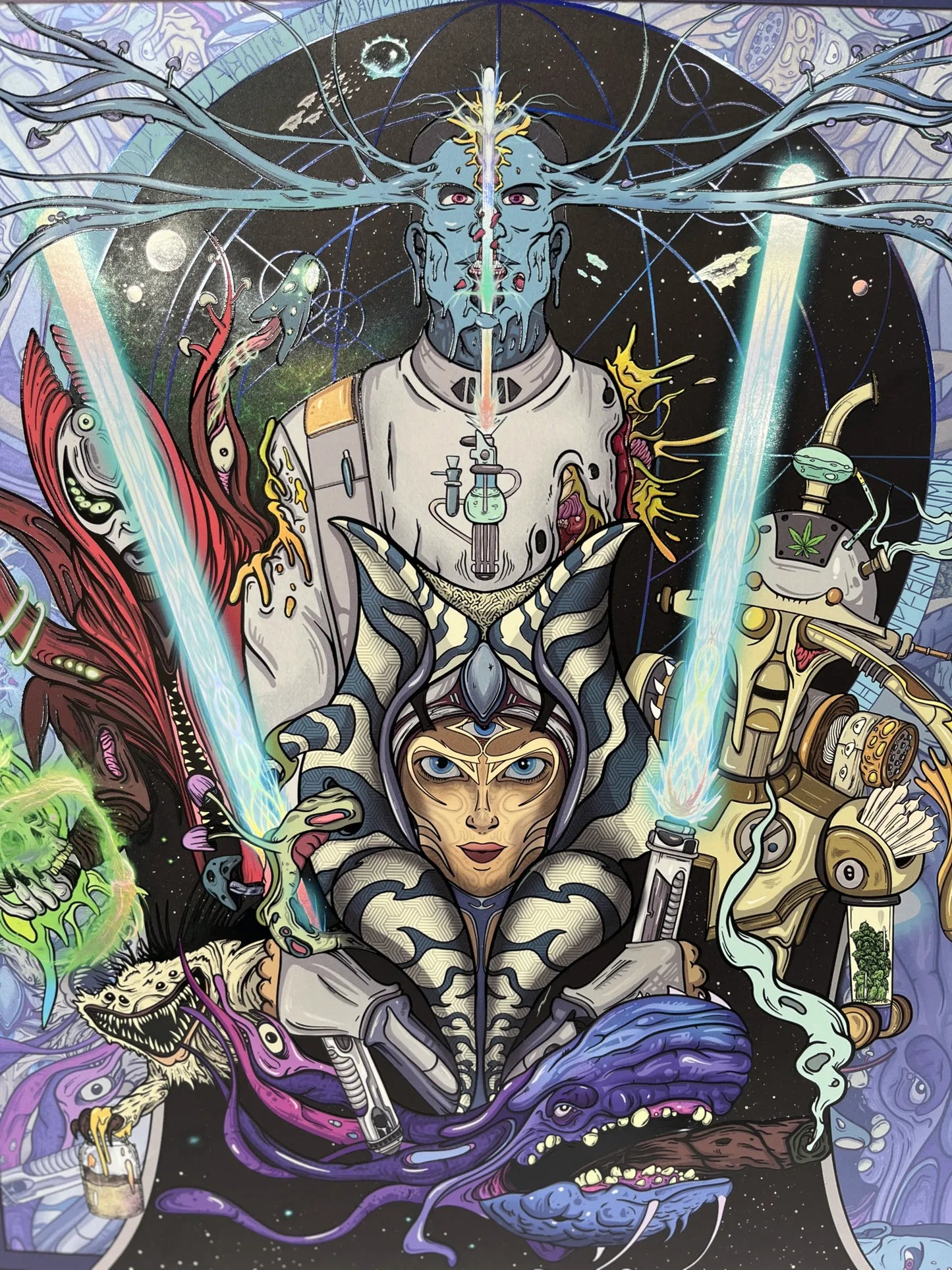Ashoka Limited Edition 16"x20" Holofoil Print