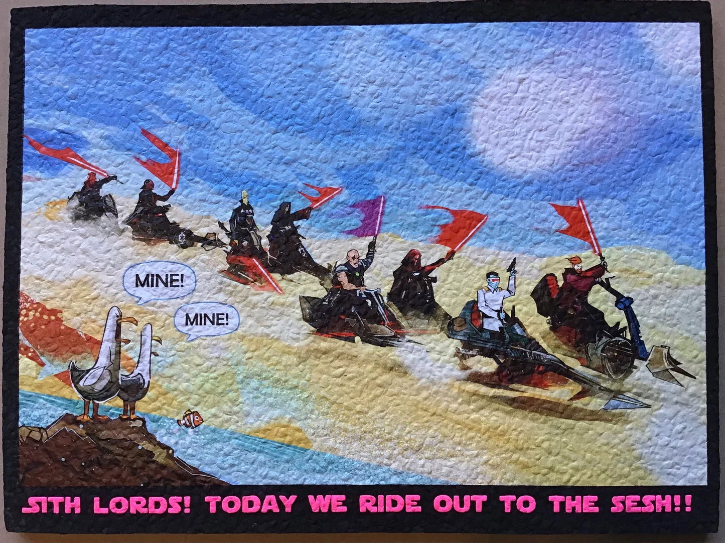 Sith Ride to the Sesh Moodmat