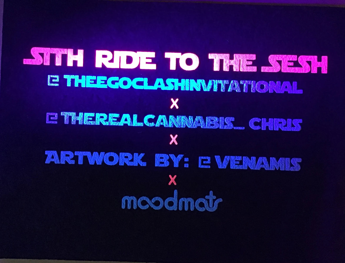 Sith Ride to the Sesh Moodmat